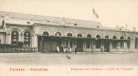 Gatchina. The Warsaw Station. Photograph of the early  20th cent.