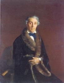 Ф. П. Толстой. Портрет работы К.С.Зарянко. 1850
