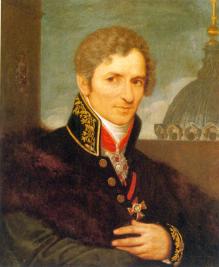 А.Н.Воронихин. Портрет работы неизвестного художника. Не ранее 1811