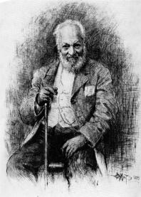 Н.Л.Бенуа. Портрет работы В.В.Матэ. 1899