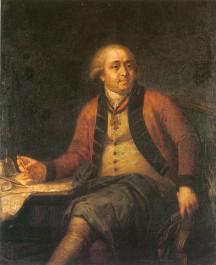 I.E. Starov.  Portrait painted by E.D. Kamezhenkov. 1794-1800