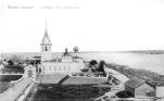 Novaya Ladoga. Medvedsky Monastery of St. Nicholas. Photograph of the early 20th cent.