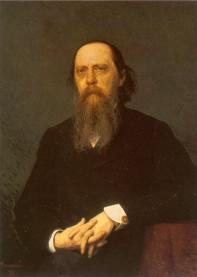 M.E. Saltykov-Shchedrin. Portrait painted by I.N. Kramskoi.1879