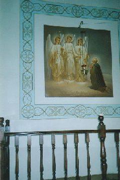 St. Alexander Svirsky  Monastery of the  Holy  Trinity. The Icon 