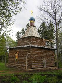Boksitogorsk district. The Church of John the Precursor in Senno Village