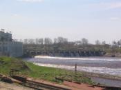 The Volkhov hydroelectric power station