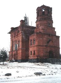 Vsevolozhsk district. The Church of St. Peter of Athos and St.  Princess Olga in Morye Village