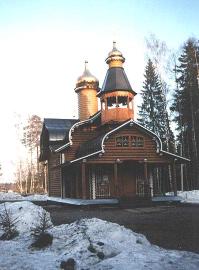 Всеволожский район. Борисоглебская церковь в деревне Агалатово