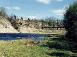 The River Syas near Khamontovo Village, the Volkhov district