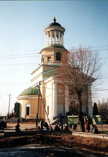 Церковь Великомученицы Екатерины в поселке Мурино