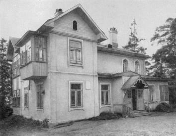 Поселок Горьковское. Здесь в 1914-1917 годах жил А.М.Горький