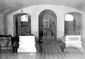 The crypt of Baron Stiglitz  under the church. The 1930s