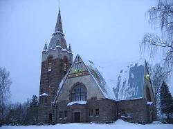 Melnikovo Village. The Lutheran Church