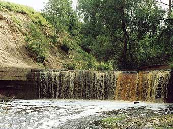 Sablinsky waterfall