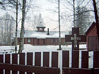 Деревня Юкки. Здание Лютеранской церкви