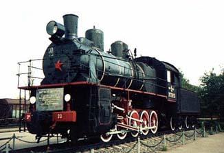 Locomotive EM-728-23. Locomotives of this type were used  at  
