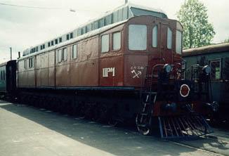October Railway. First Russian locomotive Shch- E- L -1
