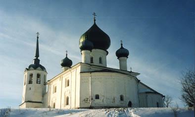 The Staraya Ladoge Monastery of  St. John the Precurser. The Church of the Birth of  John the Precursor