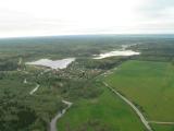 Gatchina district. The River Oredezh and the Chikinskiye ponds