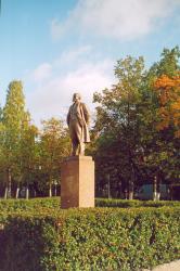 Памятник В.И.Ленину в городе Приозерске