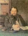 N.A. Leikin.  Portrait painted by V. Sukhov