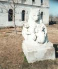 Lisino -Korpus Village. Sculpture 
