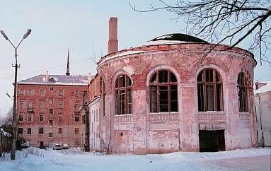 Linen -jute factory of A.L. Stiglitz in Ivangorod. Rotonda