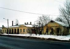 The building of the post office in Kipen Village. 1806-1807, Architect L. Ruska