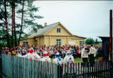 Luzhitsy Village. The festival of the Luzhitsy Village  Day