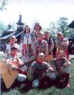 Pikalevo children music school. Folk music ensemble 