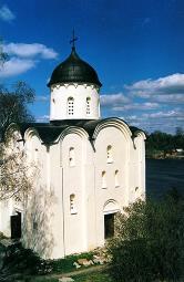 Staraya ladoga Fortress. The Church of St. George the Victorius