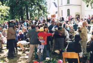 Festival of  Yukhannus (23 June 2002, the urban village of Toksovo)
