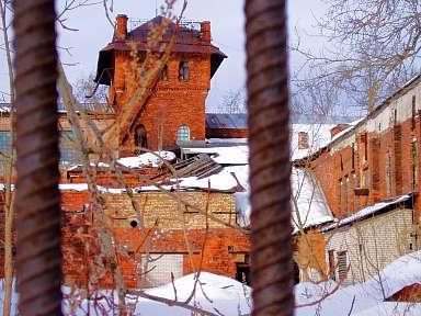 Glass factory of Riting in the urban village of Druzhnaya Gorka
