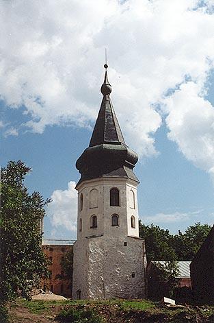 Bell tower  of the Dominican  Monastery (the Tower of the Town Hall ) in Vyborg