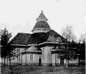 Zaporozhskoye Village (Metsyapirtti Village  before 1948). The Lutheran Church. Photogtaph before 1941