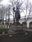 The monument  to S.M. Kirov in Novaya Ladoga Town.