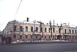 Houses of the merchant Vargin in Gatchina. Architect A.M. Baykov