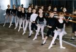 The choreography class of  the Volkhov children music school named after Y. Sibelius