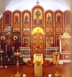 Иконостас церкви Святой Великомученицы Екатерины