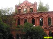 The Alekseevskoye compassion  society. Ruins of the house for the clergy