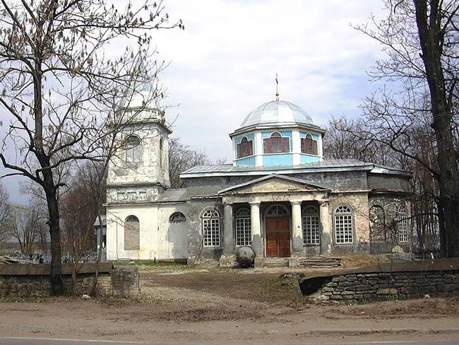 The Church of the Dormition of the Mother of God in Bolshaya Vruda Village