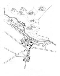 Belogorka country estate. Plan. 1874