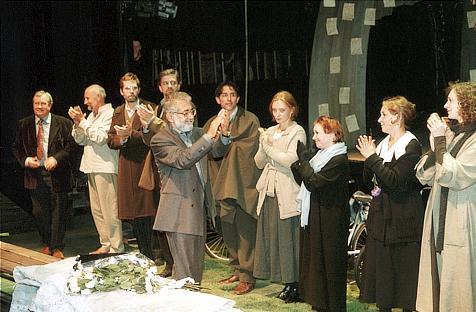 The Maly Drama Theatre of Europa. Premiere of the performane 