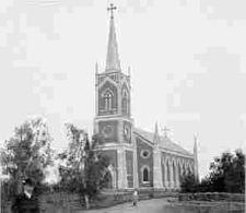 Городской поселок Советский (Йоханнес). Лютеранская церковь Св. Йоханнеса. Фото до 1941