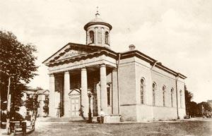 Лютеранская церковь Святого Николая в городе Гатчине
