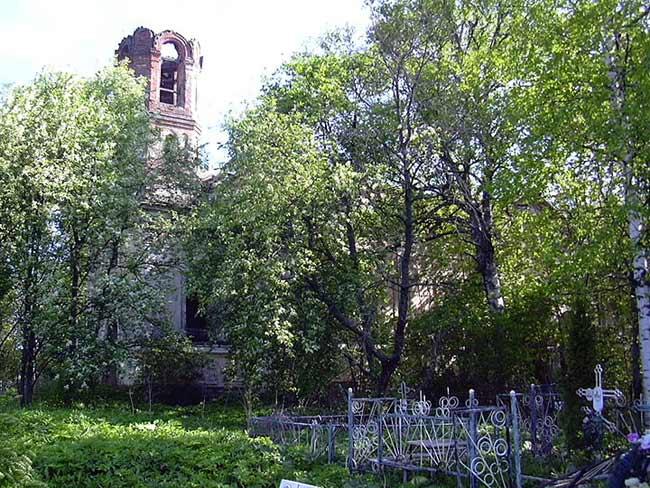 Церковь Успения Пресвятой Богородицы в деревне Терёбушка