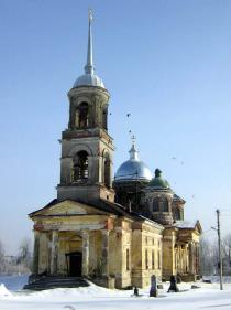 The Pashsky  Nativity Church . The Church of the Nativity of Christ