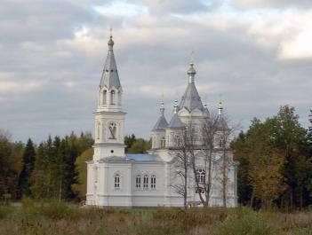 Церковь Смоленской иконы Божией Матери в деревне Поги