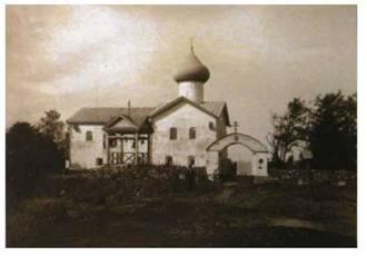 The Storozhensky Nikolaevsky Monastery of St. Cyprian. Photograph before 1910