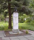 Monument to Karl Marx in Novaya Ladoga